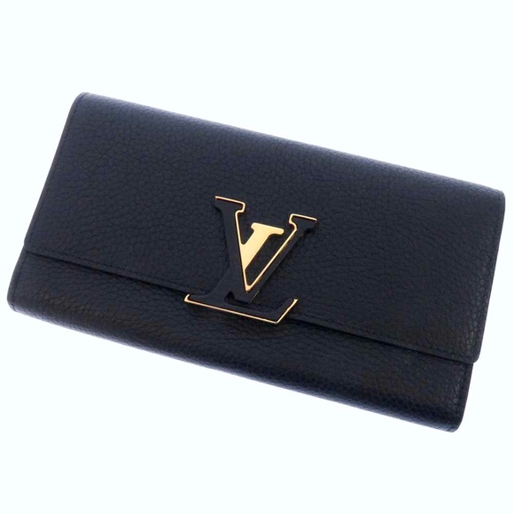 Louis Vuitton Taurillon Noir Capucines Wallet - Picture 3 of 14